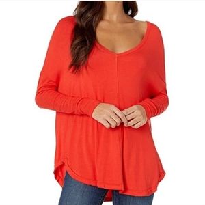 Free People Moonshine Tunic Top Long Sleeve Small